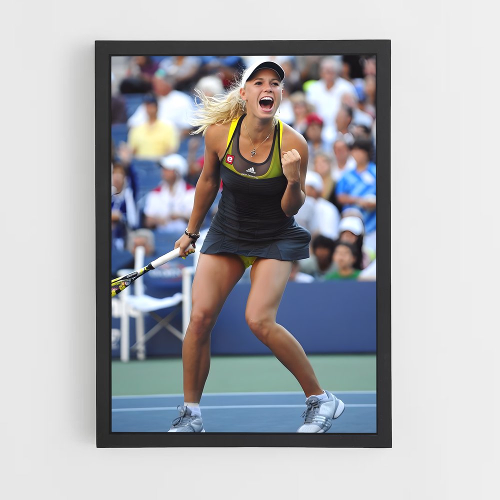 Poster Match de Légende – affiche Tennis (vue 2)